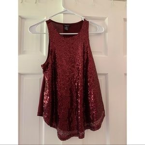Rue21 Sequined Tank Top